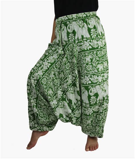 Super Comfy Elephant Print Pants Harem Cotton Pants Etsy