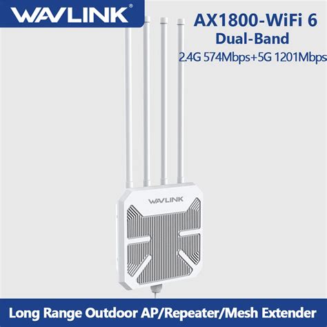 Wavlink Amplificador De Enrutador Inal Mbrico Hd Ax Wifi De