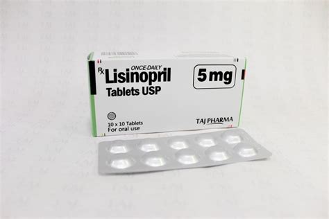 Lisinopril 5mg Tablets Usp Manufacturers Suppliers In India Taj