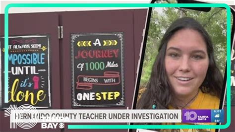 Florida Teacher Under Investigation For Showing 5th Graders Disney