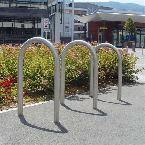 Rastrelliera Per Biciclette A Pavimento Ussel Moduland In Acciaio