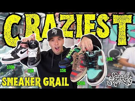 BUYING CRAZIEST SNEAKERS GRAILS SNEAKER SHOPPING IN NEW YORK