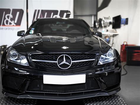 Mercedes C Class W Tuning Pd Black Edition Wide Body Aerodynamic