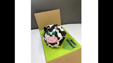 Udderly Adorable Pop Up Cow YouTube