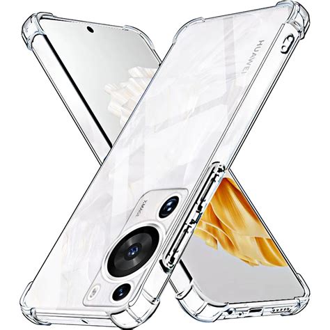 For Huawei P60 Pro Case Slim Soft TPU Transaprent Clear Phone Case On