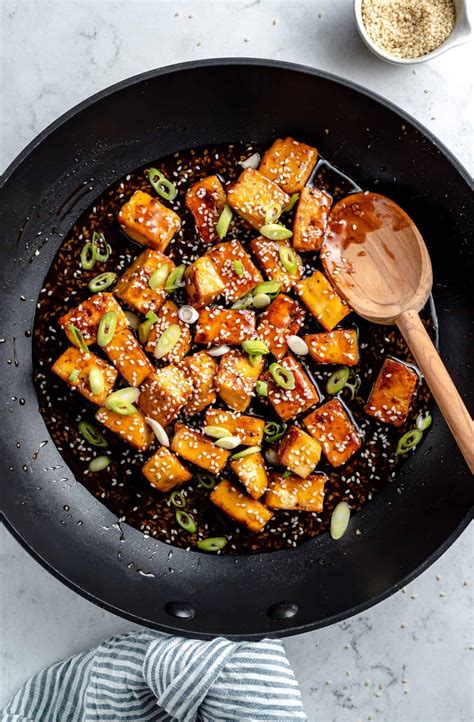 Crispy Teriyaki Tofu Easy Vegan Crispy Tofu Recipe Artofit