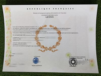 How To Own A Fake Universit Grenoble Alpes Diploma In France