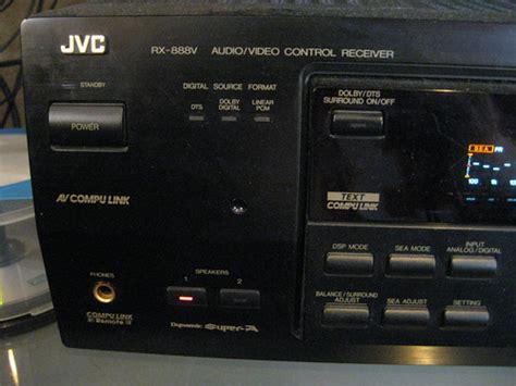 Jvc Rx 888v Receiver Front Kcmizzoufan Flickr