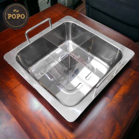 Jual Panci Haidilao Shabu Shabu Pan Suki Steamboat Sekat 4 Rasa Hot Pot