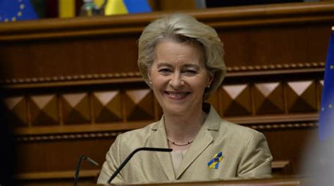 European Commission President Eu Engages Ukraine In Developing