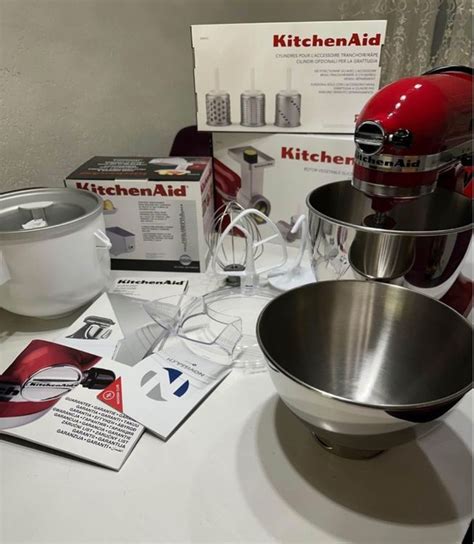 Kitchenaid Artisan Mit Viel Neuem Zubeh R Kaufen Auf Ricardo