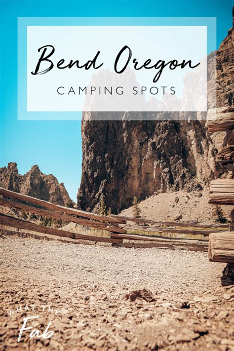 Bend Oregon Camping Spots: Top 6 BEST Campgrounds for 2023