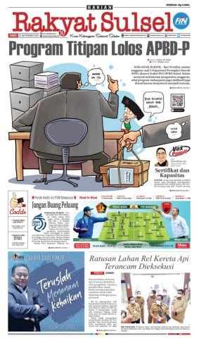 E Paper Harian Rakyat Sulsel Edisi Kamis September