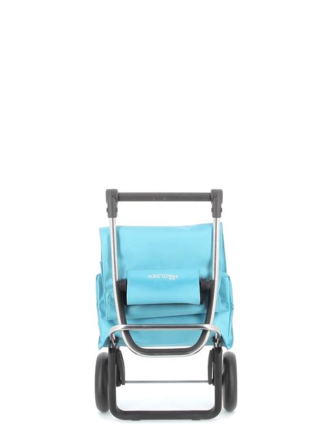 Rolser Akanto Mr Wonderful Wheel Foldable Shopping Trolley Celeste