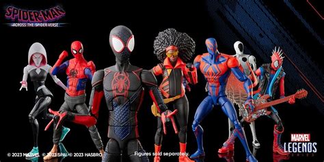 Spider Man Across The Spider Verse Marvel Legends Figures Arrive