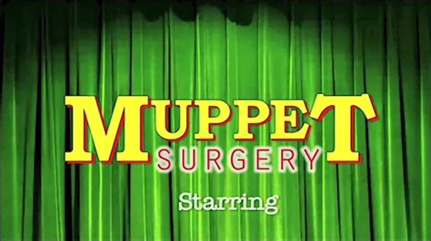 Muppet Interview Life As A Surgeon