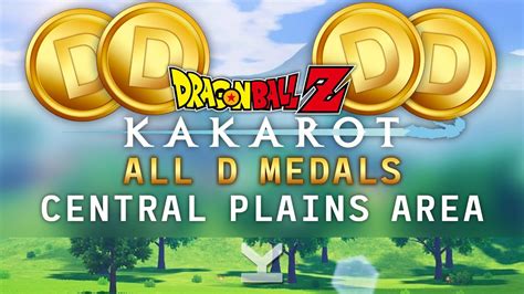 Dragon Ball Z Kakarot All D Medals Central Plains Area Youtube