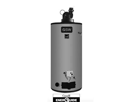 GSW 50 GALLON POWER VENT NATURAL GAS WATER HEATER G650S40N PV ES2