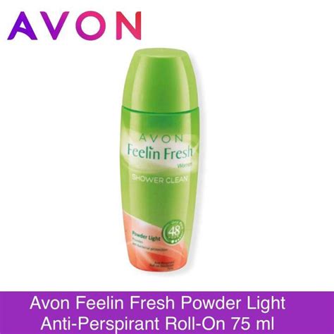 Avon Feelin Fresh Powder Light Anti Perspirant Antibacterial Roll On