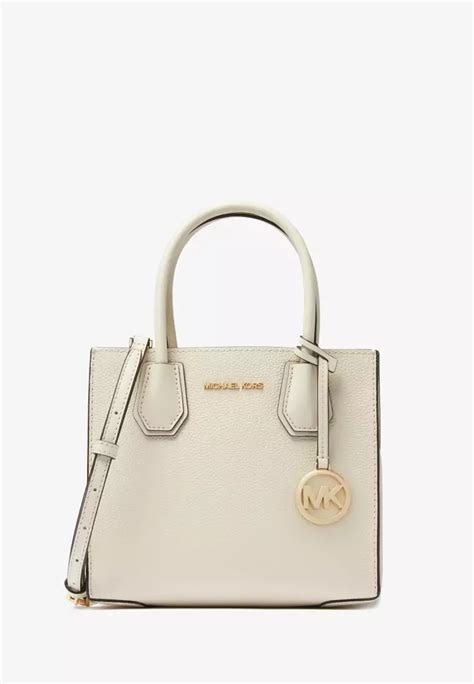 Buy Michael Kors Mercer Medium Pebbled Leather Crossbody Bag Online