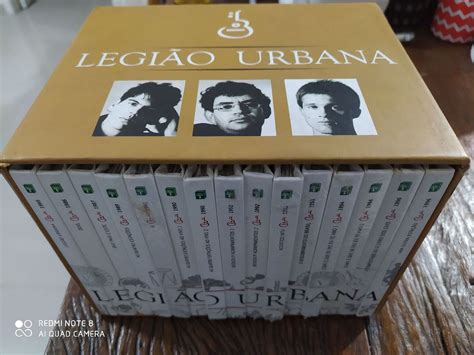 Coleção Livros Cds Legião Urbana Item de Música Editora Abril Usado