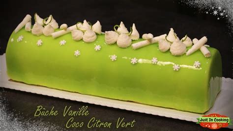 Recette De B Che De No L Vanille Coco Citron Vert Youtube