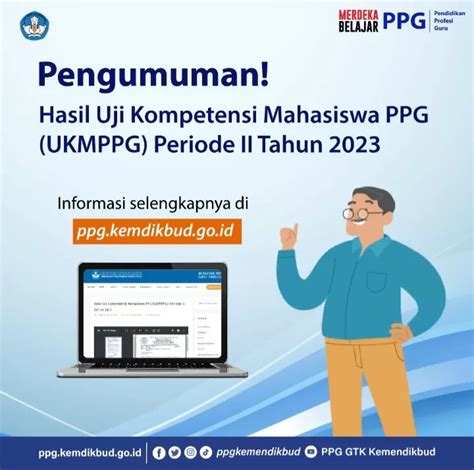 Hore Hasil Uji Kompetensi Mahasiswa PPG UKMPPG Periode II 2023 Telah