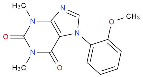 1H Purine 2 6 Dione 3 9 Dihydro 8 4 Methoxyphenyl 1 9 Dimethyl