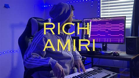 Making A Beat For Rich Amiri Youtube