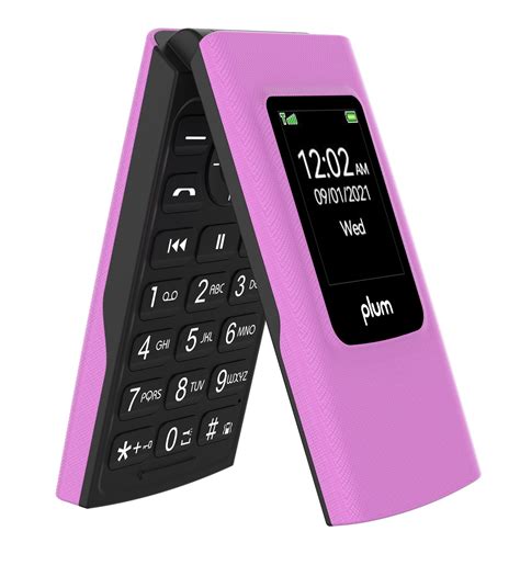 Buy Plum Flipper 4g Volte Unlocked Flip Phone 2022 Model Att Tmobile Pink Online In India