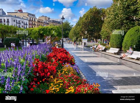 Gardens In Plaza Easo Barrio Amara Donostia San Sebastian