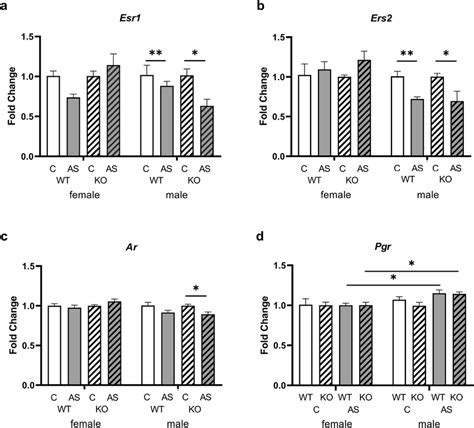 Relative Expression Fold Change Of Candidate Genes Of Zdhhc Knockout