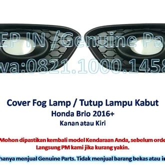 Jual Produk Foglamp Fog Lamp Brio Baru Termurah Dan Terlengkap Juli