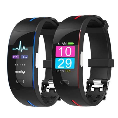 P3Plus Smart Wrist Band ECG PPG Measurement Dynamic Heart Rate Monitor