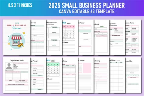 Small Business Planner Canva Kdp Graphic By Lavlu Creative Zone