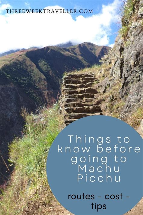 If You Are Planning To Visit Machu Picchu And Thinking To Go Hiking