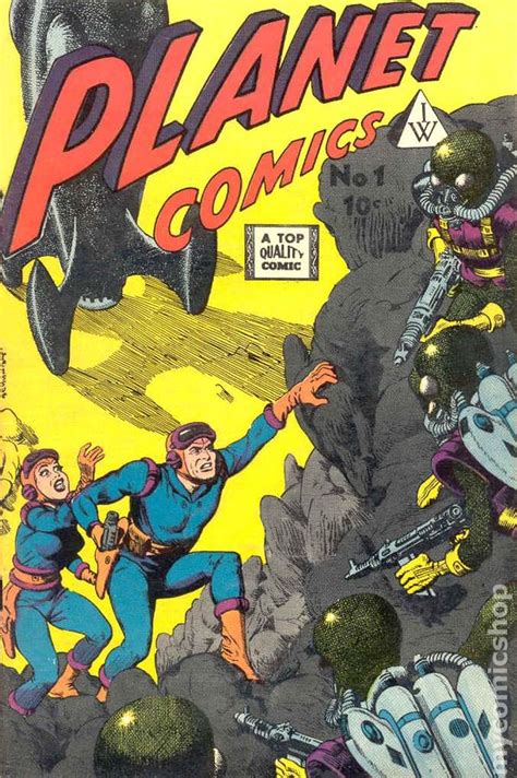 Planet Comics I W Reprint Comic Books