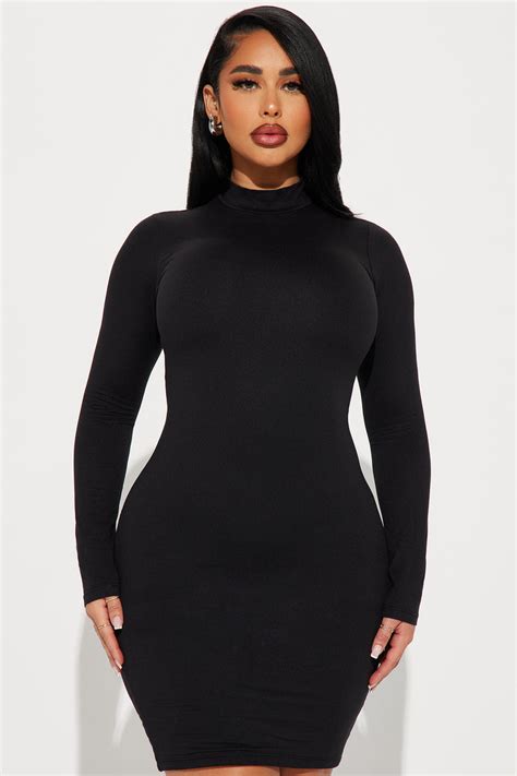 Krissy Mini Dress Black Fashion Nova Dresses Fashion Nova