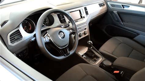 New VW Volkswagen Golf Sportsvan Interior Innenraum YouTube