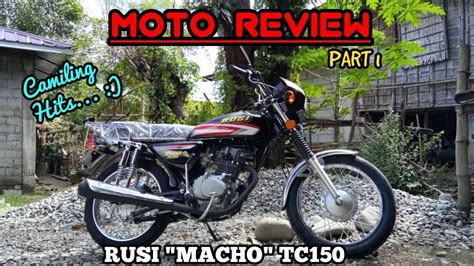 Moto Review Rusi Tc150 Macho Part 1 Pang Kabuhayan Tricycle