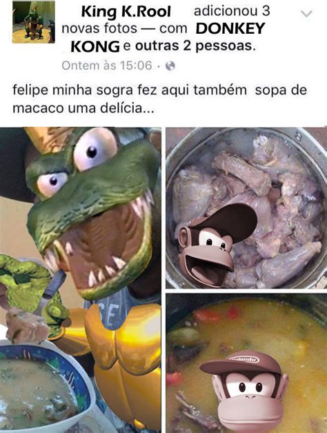 Sopa De Kong Sopa De Macaco Uma Delicia Know Your Meme