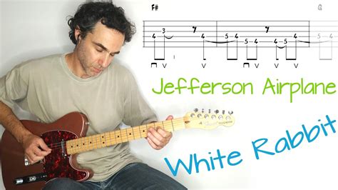 Jefferson Airplane White Rabbit Guitar Lesson Tutorial Cover