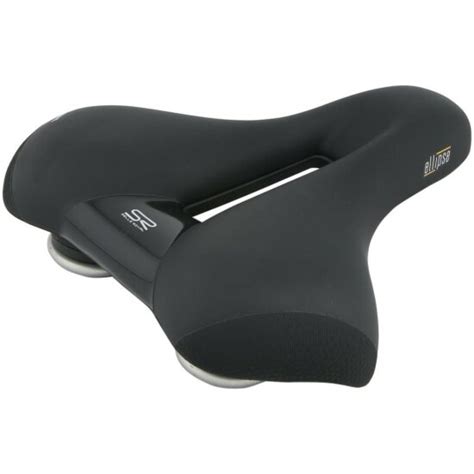 Selle Royal Zadel Uni SR 51B7UE Ellipse Relaxed 3D Skingel Zwart