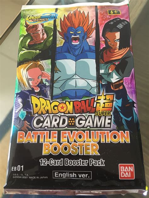 Dragon Ball Super Card Game Battle Evolution Booster Peniche Olx