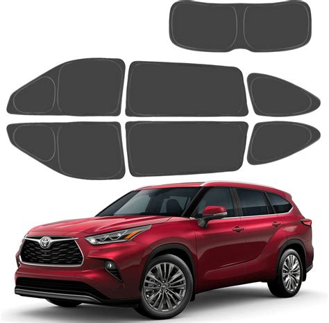 Amazon Proadsy Window Sun Shade For Highlander 2024 2023 2022 2021