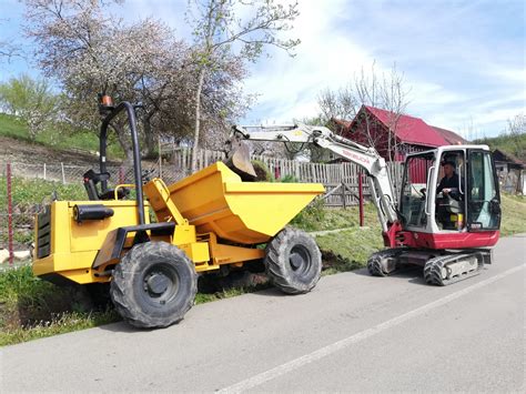 FOTO Lucrări pe un drum județean care asigură o legătură directă cu