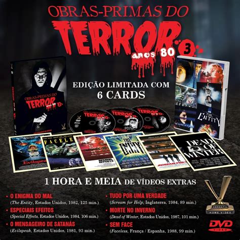 Dvd Obras Primas Do Terror Anos Vol