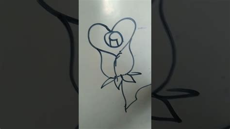 Rose Drawing With Youtube