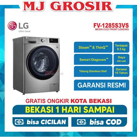 Jual Mesin Cuci Front Loading Lg Fv S Vs Fv S Vs New Kg