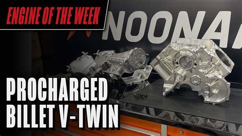 Noonan S ProCharged Billet V Twin Engine YouTube